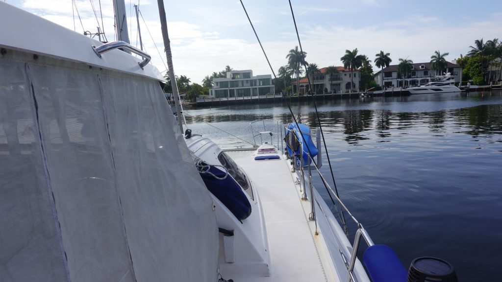 Island Spirit side deck